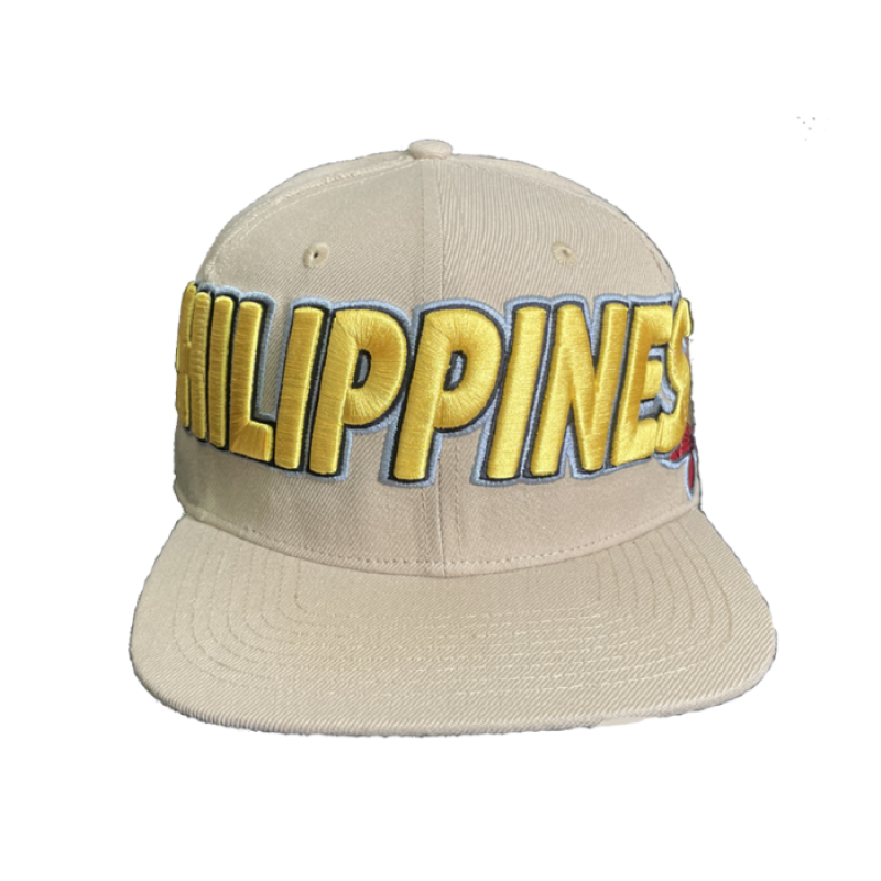 高品質のカスタマイズされたカラーキャップ刺繍ロゴ3Dパフ綿ウールブレンドスナップバック閉鎖フラットブリム野球帽